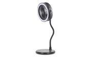 Uppvärmning och kylutrustning - Gembird Desktop fan with lamp and wireless charger - TA-WPC10-LEDFAN-01