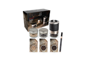Kökstillbehör - Peugeot Maestro gift box graphite + 3 glasses & 3 types of pepper - 41748
