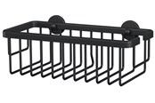 Decoration - tesa ALUXX BLACK Aluminium Wall-mounted Shower Basket - 40506-00000-00
