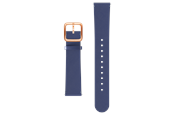 Pulsmätare & Stegräknare - Withings Leather Wristband 18mm Navy Blue & Rose Gold - 3700546704338
