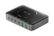 Tablet - Adapters & Chargers - 4smarts Charging Station - 7 in 1 - USB 24 pin USB-C - 100 Watt - 540571