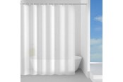 Badrumstillbehör - Gedy Vitt duschdraperi - 180x200 cm - 12225