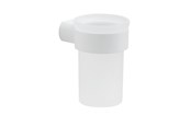 Badrumstillbehör - Gedy Piren tandborstmugg - Vit - 30284