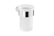 Badrumstillbehör - Gedy Piren tandborstmugg - Krom - 30384