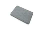 Badrumstillbehör - Gedy Mousse badrumsmatta - Memory foam - Grå 40x60 cm - 96MS4060089