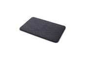 Badrumstillbehör - Gedy Mousse badrumsmatta - Memory foam - Antracitgrå 50x80 cm - 96MS5080859