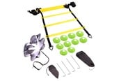 Gadget - Pro Fotboll agilitetsträningskit: Koner - Fallskärm - Snabbhetsstege - 10126