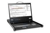 KVM switch - Eaton series 16-Port Rack Console VGA KVM Switch w/ 19" LCD 1U TAA - B040-016-19