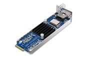 Nätverkskort (adaptrar osv.) - QNAP QXG-ES10G1T - expansion module - PCIe 3.0 x4 - 100M/1G/2.5G/5G/10 Gigabit Ethernet x 1 - QXG-ES10G1T