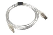 USB-kabel - Lanberg - USB cable - USB to USB Type B - 1.8 m - CA-USBA-12CC-0018-TR