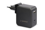 Laddare - Gembird NPA-PD60-01 Universal 60W USB Type-C PD laptop charger - NPA-PD60-01