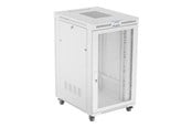 Rack chassis - Lanberg FF01 series - rack - 800 x 1000 flat pack with mesh door - 27U - FF01-8027-23SL
