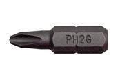 Borr & Bits - BAHCO 59S/PH2G-30P PH2G 1/4" 25mm Standard Driver Bits - 59S/PH2G-30P