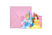 Leksaker - Globos Invitations and Envelopes FSC Disney Princess Live Your Story 6 pcs. - 93945