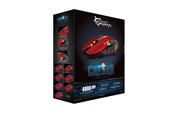 Mus - White Shark GM-1604 CAESAR- Red - Gamingmus - 6 knappar - Röd - 0616320535568
