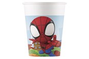 Leksaker - Globos Paper Cups FSC Spidey 8 pcs. - 94877