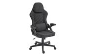 Gamingstol - Deltaco DC130 Gaming Gaming Stol - Svart - Tyg - GAM-180