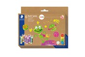 Skriv- och ritverktyg - Staedtler Finger paint NJ neon 6pcs box - 8816F C6
