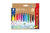 Skriv- och ritverktyg - Staedtler Fibre-tip Noris jumbo 10pcs wallet - 328-B C10P