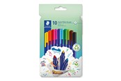 Skriv- och ritverktyg - Staedtler Fibre-tip pen triplus col rPP 10pcs - 323 C10