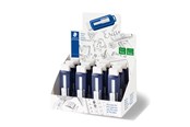 Skriv- och ritverktyg - Staedtler Eraser with sliding plastic sleeve 12 pcs - 525 PS1