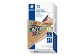 Skriv- och ritverktyg - Staedtler Acrylic marker Lumocolor.10 pcs silver - 349-81