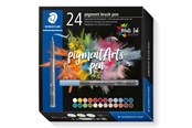 Skriv- och ritverktyg - Staedtler pigment brush pen 24pcs - 371 C24-1