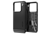 Mobile - Covers & Cases - Spigen Rugged Armor - matte black - Xiaomi 15 - ACS08859