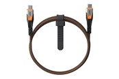 USB-kabel - UAG SRGE Cable USB-C - USB-C 0.75m 240W USB 3.2 black/orange - 9B4415114097