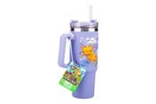 Merchandise - Paladone - Minecraft Purple 900ml Insulated Cup and Straw - Muggar - PP14948MCF