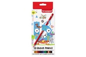 Skriv- och ritverktyg - Bruynzeel Kids Colored Pencils 12 pcs. - 60112002