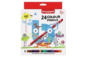 Skriv- och ritverktyg - Bruynzeel Kids Colouring Pencils 24 pcs. - 60112003