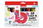 Skriv- och ritverktyg - Bruynzeel Kids Short Thick Colored Pencils 20 pcs. - 60112020