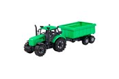 Leksaksbil - Cavallino Toys Cavallino Tractor with Tipper Trailer Green Scale 1:32 - 1252FM04