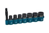 Verktyg - Makita E-12289 Impact Socket And Adapter Set - 8 Pieces - E-12289