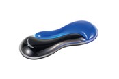 Musmattor och tillbehör - Kensington Smalt duo gel-handledsstöd för mus/trackball - Blå - K62439WW