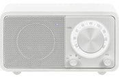 DAB, Nätverk & Klockradio - Sangean Genuine Mini WR-7 FM Radio Matt White - FM - A500410