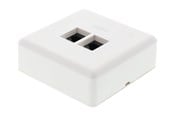 Nätverks tillbehör - Deltaco VR-34 Surface Mount Outlet - VR-34