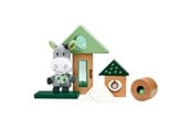 Babyleksaker - Eichhorn Baby Hipp Wooden Sound Blocks with Donkey Plush Toy - 100005865