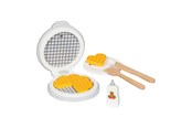 Lekkök och tillbehör - Goki - Wooden Waffle Maker with Accessories 9 pcs. - 51532