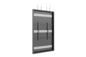 Väggfäste, AV-Möbel - Multibrackets M Pro Series enclosure - Large - for LCD display - wire - black - Max 55 kg - recommended for 85" - 7350022739222