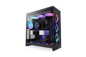 Chassi - NZXT H9 Flow RGB+ (2025) - All Black - Controller incl - Chassi - Miditower - Svart - CM-H92FB-P1