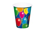 Leksaker - Folat BV Cups Balloons 8 pcs. - 04591