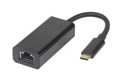 Nätverkskort (adaptrar osv.) - Deltaco - network adapter - USB-C 3.1 - 10/100/1000Base-T(X) x 1 - USBC-GIGA-MAPT