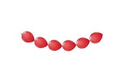 Leksaker - Folat BV Red Knot Balloons 8pcs. - 08452