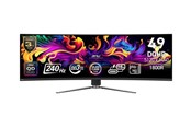 Skärm - 49" MSI MPG 491CQPXDE - 5120x1440 - 240Hz - QD-OLED - KVM switch - 9S6-3FA84T-020