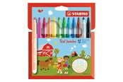 Skriv- och ritverktyg - STABILO Trio Jumbo - Felt-tip pen - Set of 12 pieces - 380/12-01