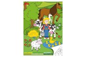 Hobby Tillbehör - Haza Witbaard - Farm Coloring Book - SE12191