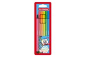Skriv- och ritverktyg - STABILO Pen 68 - Felt-tip pen - Set of 6 Fluorescent Pieces - 6806-1