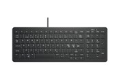 Tangentbord - Cherry AK-C7000 - keyboard - disinfectable medical with num pad compact - QWERTY - Pan Nordic - black Input Device - Tangentbord - Nordisk - Svart - AK-C7000F-UVS-B/NOR